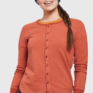 Women's long sleeve button up light trail shirt